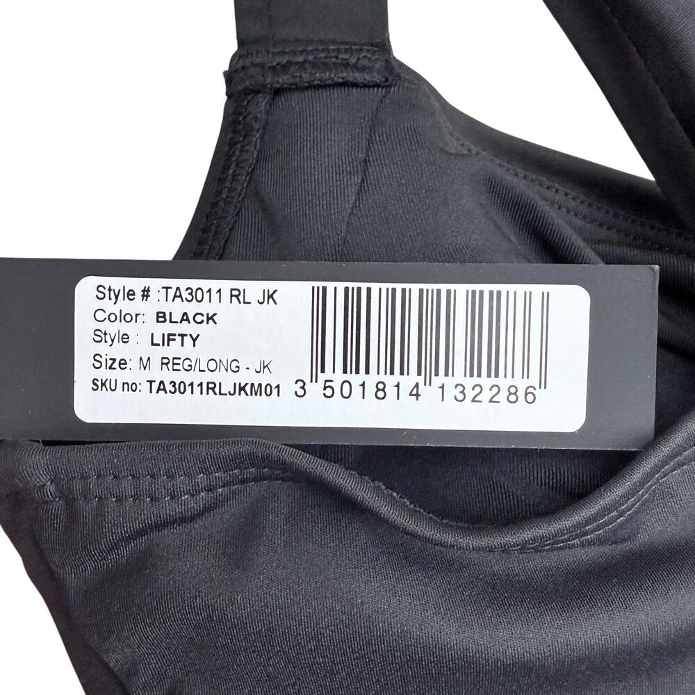 TA3 Lifty Black One-Piece Corset Lace-Up Underwire MED J/K Cup - Picture 5 of 5